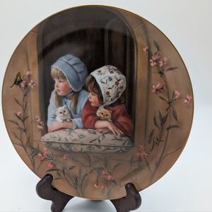 Sunday Best" Collectors Plate Sandra Kuck #1659